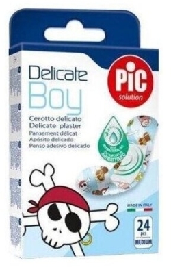 PIC Delicate Boy plaster antybakteryjny 24 sztuki