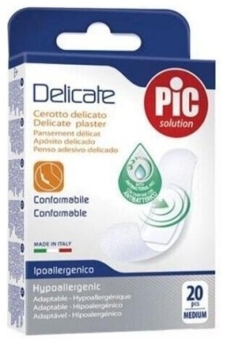 PIC Delicate plaster antybakteryjny średni 20 sztuk