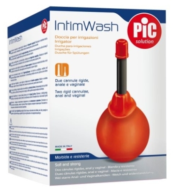 PIC IntimWash 550ml irygator dopochwowy i jelitowy nr 14 ze sztywną końcówką