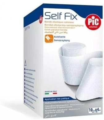 PIC SelfFix Bandaż elastyczny samoprzylepny 10cm x 4m