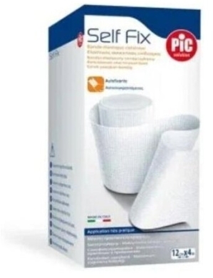 PIC SelfFix Bandaż elastyczny samoprzylepny 12cm x 4m