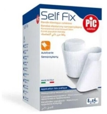 PIC SelfFix Bandaż elastyczny samoprzylepny 8cm x 4m