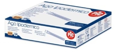 PIC igła 0,5x16mm G25 iniekcyjna 100 sztuk