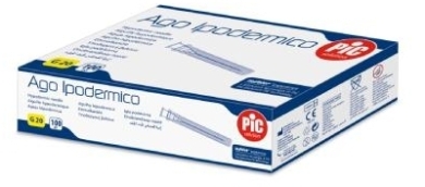 PIC igła 0,9x25mm G20 iniekcyjna 100 sztuk