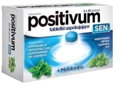POSITIVUM SEN tabletki uspokajające 180 tabletek