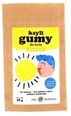 PP Guma cytrynowa z ksylitolem 40 g