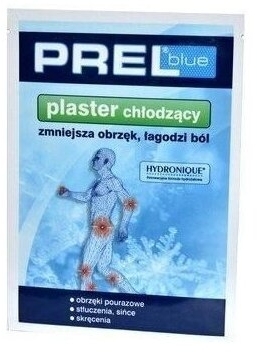PREL BLUE Plaster chłodzący 1 sztuka