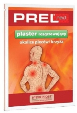 PREL RED Plaster rozgrzewający 3 sztuki