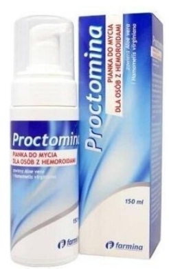 PROCTOMINA Pianka do mycia 150 ml