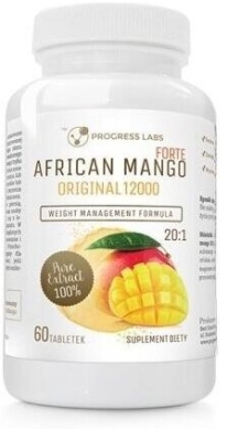 PROGRESS LABS African Mango Forte 600 mg 60 tabletek