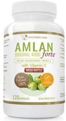 PROGRESS LABS Amlan Original Forte 4000 mg 120 kapsułek