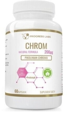 PROGRESS LABS Chrom 200 uq 60 kapsułek