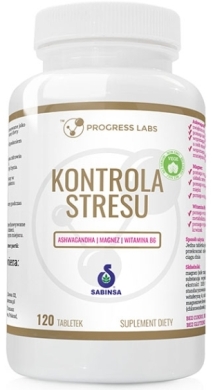 PROGRESS LABS Kontrola Stresu 120 tabletek