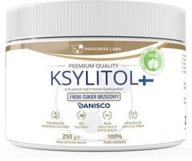 PROGRESS LABS Ksylitol 100%  Fiński cukier brzozowy 250 g
