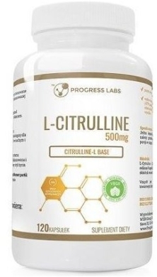 PROGRESS LABS L-Cytrulina 500 mg 120 kapsułek