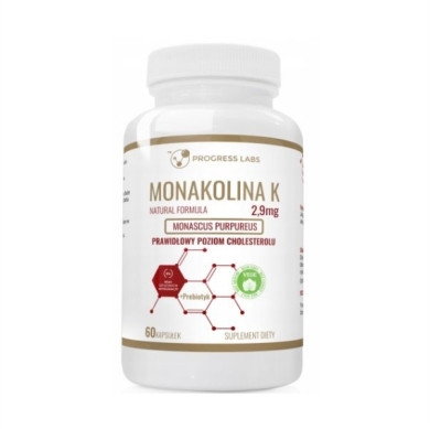 PROGRESS LABS Monakolina K vs 2 60 kapsułek