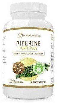 PROGRESS LABS Piperyna Forte Plus 120 kapsułek