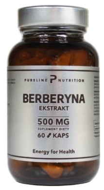 PURELINE Berberyna 500mg 60 kapsułek