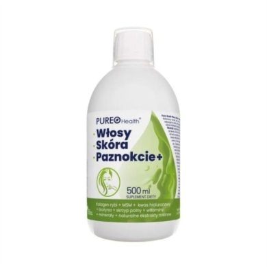 PUREO HEALTH Kolagen Włosy skóra paznokcie 500 ml