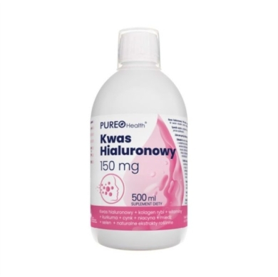 PUREO Health Kwas hialuronowy 150 mg płyn 500 ml