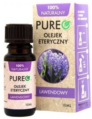 PUREO Olejek eteryczny  Lawendowy 100% naturalny 10 ml