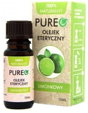 PUREO Olejek eteryczny Limonkowy 100% naturalny 10 ml