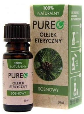 PUREO Olejek eteryczny Sosnowy 100% naturalny 10 ml