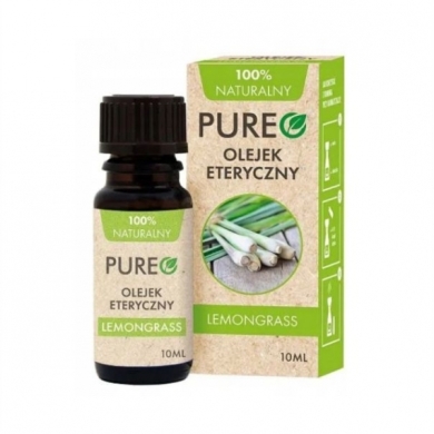 PUREO naturalny olejek eteryczny lemongrass 10ml