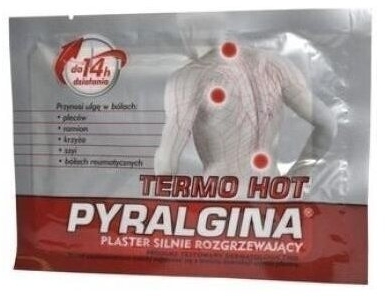 PYRALGINA TERMO HOT Plaster 1 sztuka