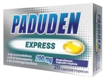 Paduden Express 200 mg 20 kapsułek