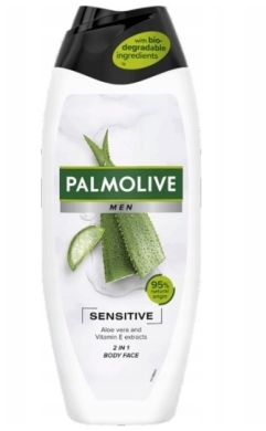 Palmolive Men Sensitive 2w1 aloesowy żel pod prysznic 500 ml