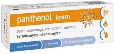 Panthenol Krem wspomagający leczenie oparzeń 30 g