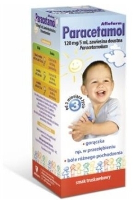 Paracetamol Aflofarm zawiesina doustna 100ml