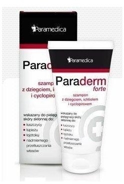 Paraderm Forte Szampon z dziegciem 150 g
