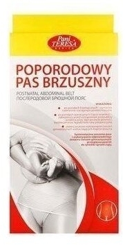 Pas poporodowy PANI TERESA biały L - 1 szt.
