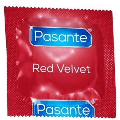 Pasante prezerwatywy Red Velvet 144 sztuki