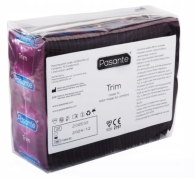 Pasante prezerwatywy Trim 72 sztuki