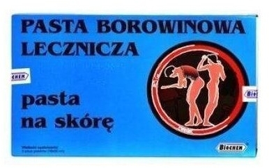 Pasta borowinowa lecznicza 5 plastrów