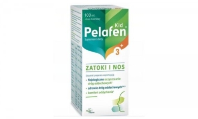 Pelafen Kid Zatoki i Nos płyn 100 ml