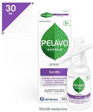 Pelavo Gardło Spray 30 ml