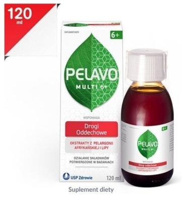 Pelavo Multi 6+ przeziębienie i grypa 120 ml