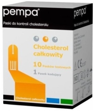 Pempa Paski do kontroli cholesterolu BK-C2 10 sztuk