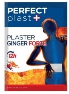 Perfect Plast Ginger Forte plaster rozgrzewający 1 sztuka