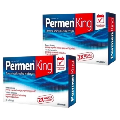 Permen King 30 tabletek Wielopak x2