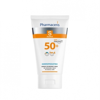 Pharmaceris S DERMOPEDIATRIC Dermo-ochronny krem do twarzy i ciała dla niemowląt i dzieci SPF 50+ 125 ml