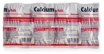 Pharmasis Calcium w folii 12 tabletek musujących