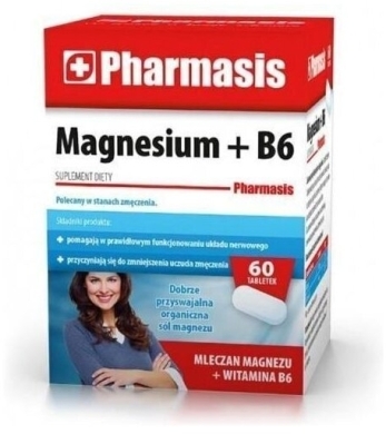 Pharmasis Magnesium + B6 60 tabletek