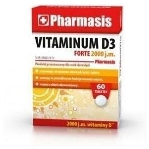 Pharmasis Vitaminum D3 Forte 2000 j.m 60 tabletek