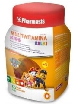 Pharmasis multiwitamina kids żelki psi patrol 50 sztuk