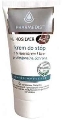 Pharmedis krem do stóp z nanosrebrem i Urea 50 ml